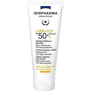 Isis Pharma Uveblock SPF50+ Tinted Mineral Cream 40 ml ürün görseli 1