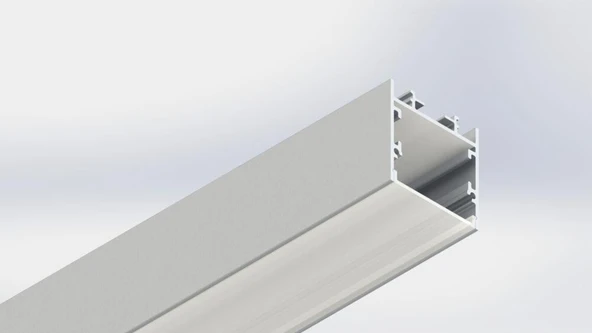 Lineer Sıvaüstü Asma Sarkıt Pcb Led Profil Armatür ürün görseli 1
