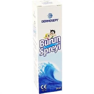Dermosept Serum Fizyolojik Burun Spreyi 20 ml ürün görseli 1