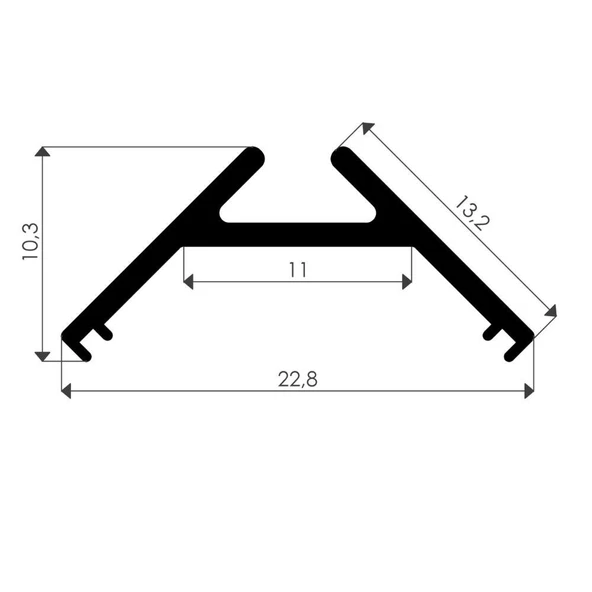 Köşe Uygulama Led Profili - Resim 3