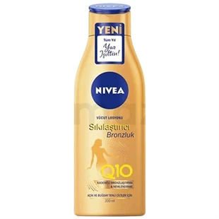 Nivea Body Q10 Sıkılaştırıcı & Bronzlaştırıcı Losyon 200 ml ürün görseli 1
