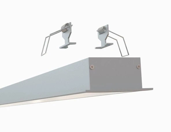 Lineer Sıvaaltı Gömme Pcb Led Profil Armatür - Resim 4