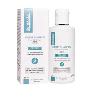 Dermoskin Biotin Şampuan Erkekler İçin 200 ml ürün görseli 1