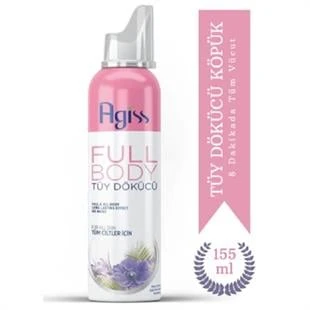 Agiss Full Body Tüy Dökücü Köpük Sprey 155 ml ürün görseli 1