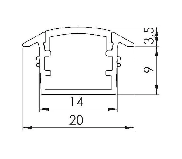 Dokunmatik Gömme Led Aydınlatma 90 Cm - Resim 2
