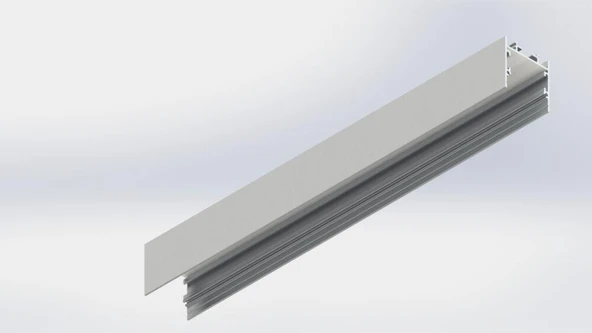 Lineer Sıvaüstü Asma Sarkıt Pcb Led Profil Armatür - Resim 6