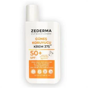 Zederma Güneş Koruyucu Krem UV375 Ultra Uzun Koruma PA++++ SPF50+ 50 ml ürün görseli 1
