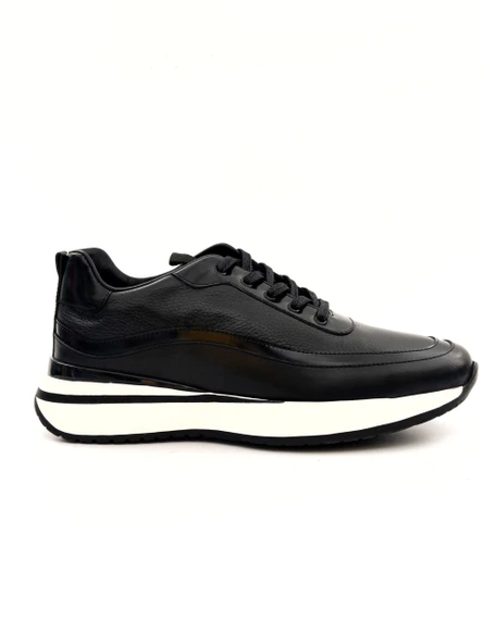 Marcomen 22244 Erkek Hakiki Deri Kalın Taban Sneaker Ayakkabı ürün görseli 1