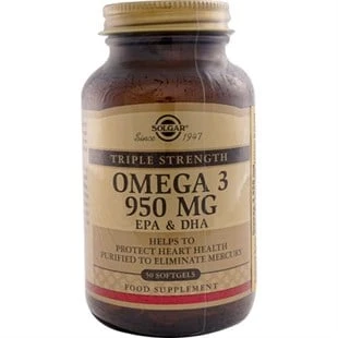 Solgar Omega-3 950 mg 50 Kapsül ürün görseli 1