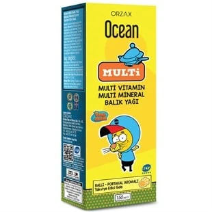 Ocean Multi Ballı Portakal Konsantreli Şurup 150 ml ürün görseli 1