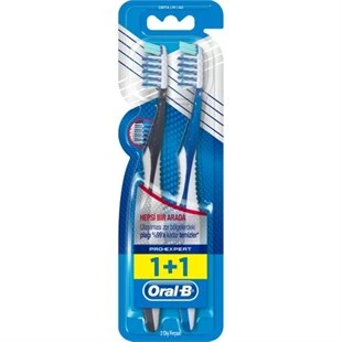 Oral-B Diş Fırçası Pro Expert All In One 40 Medium 1+1 ürün görseli 1