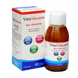 VitaGlucan Beta Glucan & C Vitamini Şurup 150 ml ürün görseli 1
