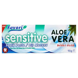 Favori Sensitive Diş Macunu Aloe Vera 90 gr ürün görseli 1
