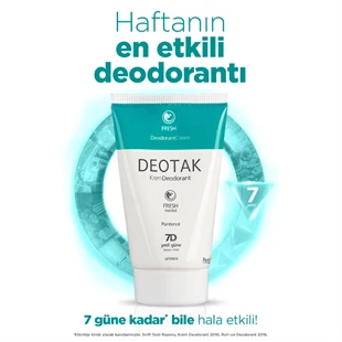 Deotak Krem Deodorant Fresh 35 ml ürün görseli 1