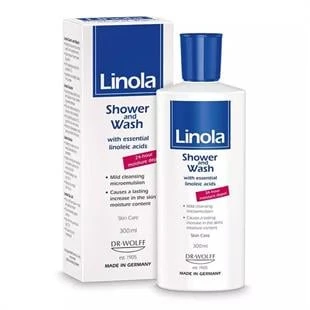 Linola Shower And Wash Yüz ve Vücut Şampuanı 300 ml ürün görseli 1
