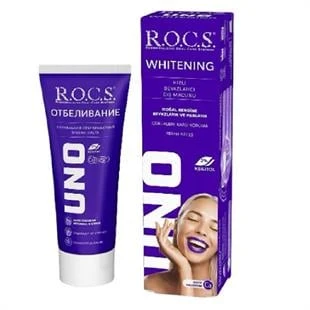 Rocs Uno Hızlı Beyazlatıcı Diş Macunu 74 gr ürün görseli 1