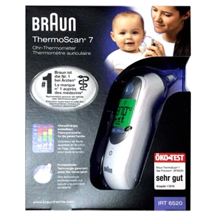 Braun ThermaScan 7 IRT 6520 Kulaktan Ölçer Dijital Termometre ürün görseli 1