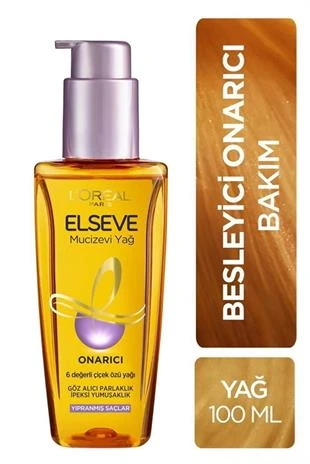 Elseve Mucizevi Yağ Yıpranmış Saçlar 100 ml ürün görseli 1