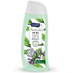 Hobby Duş Jeli Naturals Refresh Adaçayı Özü Çay Ağacı Yağı 500 ml ürün görseli 1