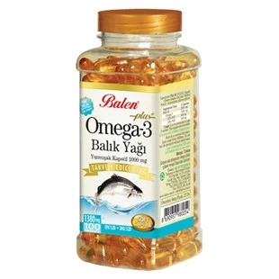 Balen Omega 3 Balık Yağı 1380 mg 100 Yumuşak Kapsül ürün görseli 1