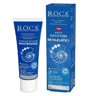 Rocs Aktif Kalsiyum Beyazlatıcı Diş Macunu 75 ml ürün görseli 1