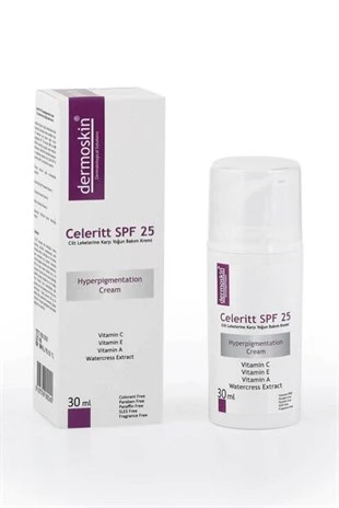 Dermoskin Celeritt Cilt Görünümüne Yardımcı Krem SPF25 30 ml ürün görseli 1