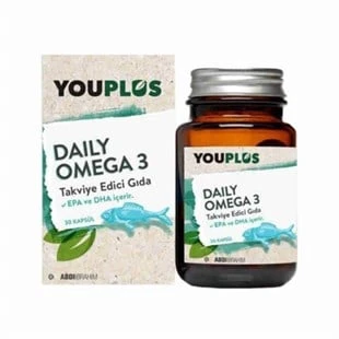 Youplus Daily Omega-3 30 Kapsül ürün görseli 1