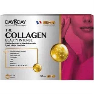 Day2Day The Collagen Beauty Intense Çilek Aromalı 30 Saşe ürün görseli 1