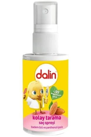 Dalin Kolay Tarama Saç Spreyi Badem Yağ 50 ml ürün görseli 1