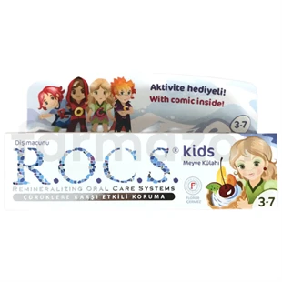 Rocs Kids 3-7 Yaş Meyve Külahı Diş Macunu 35 ml ürün görseli 1
