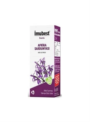 İmubest Pelargonium Sidoides - Afrika Sardunyası Damla 50 ml Alkolsüz ürün görseli 1