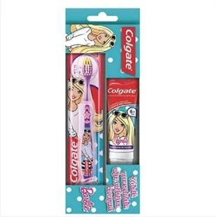 Colgate Çocuk Diş Macunu 75 ml + Diş Fırçası Barbie ürün görseli 1