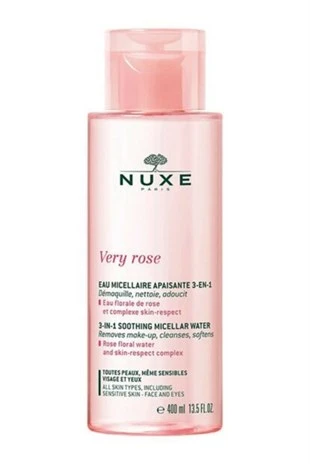 Nuxe Very Rose 3 in 1 Temizleme Suyu 400 ml ürün görseli 1