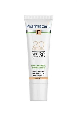 Pharmaceris Mineral Mattifying Fluid Dermo Foundation SPF30 20 Natural 30 ml ürün görseli 1