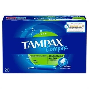 Tampax Compak Tampon Super 20'li ürün görseli 1