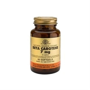 Solgar Beta Carotene 7 mg 60 Kapsül ürün görseli 1