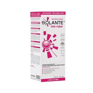 Solante Tele-Rubor Sun Care Losyon SPF50 150 ml ürün görseli 1