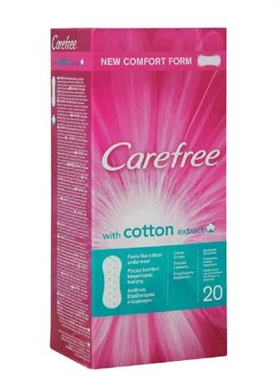 Carefree Cotton Extract Hijyenik Ped 20'li ürün görseli 1
