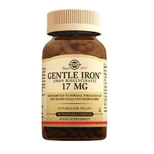 Solgar Gentle Iron 17 mg 90 Kapsül ürün görseli 1