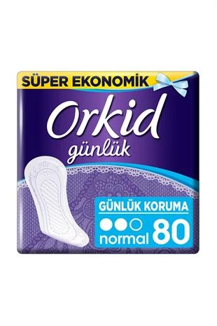 Orkid Günlük Hijyenik Ped Normal 80'li ürün görseli 1
