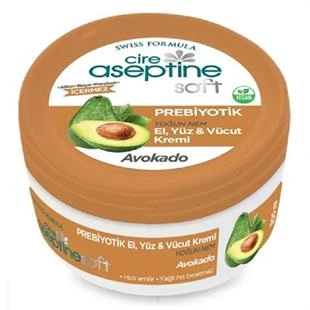 Cire Aseptine Soft Prebiyotik Avokado El Yüz ve Vücut Kremi 300 ml ürün görseli 1