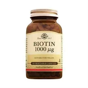 Solgar Biotin 1000 mcg 50 Kapsül ürün görseli 1