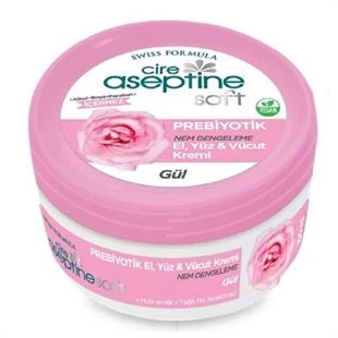 Cire Aseptine Soft Prebiyotik Gül El Yüz ve Vücut Kremi 100 ml ürün görseli 1