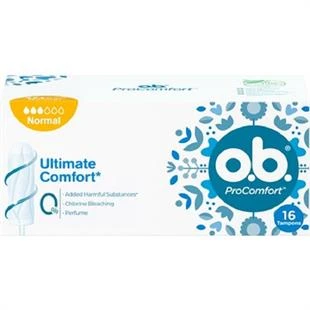 O.B. Ultimate Comfort Tampon Normal 16'lı ürün görseli 1