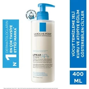 La Roche Posay Lipikar Syndet AP+ Vücut Yıkama Jeli 400 ml ürün görseli 1