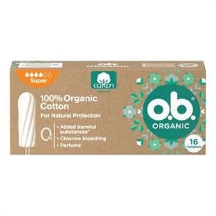 O.B. Organic Süper Tampon 16'lı ürün görseli 1