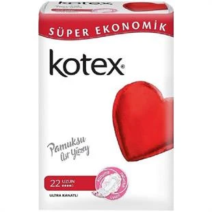 Kotex Günlük Ped Uzun 22'li ürün görseli 1