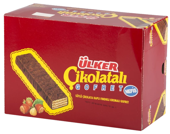 Ülker Çikolatalı Gofret 36 gr 36 adet ürün görseli 1