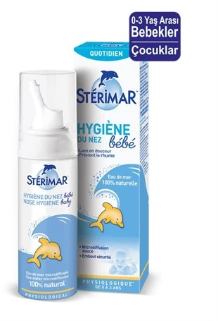 Sterimar Baby Burun Spreyi Deniz Suyu 50 ml ürün görseli 1