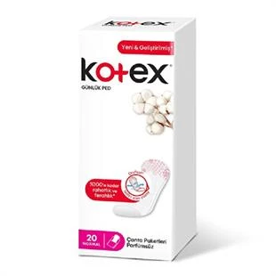 Kotex Günlük Ped Normal 20'li ürün görseli 1